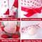 2PCS Valentine’s Day Gnomes Decorations – Handmade Mr. & Mrs. Swedish Tomte Plush Dolls, Romantic Gnome Ornaments for Wife, Girlfriend, Women